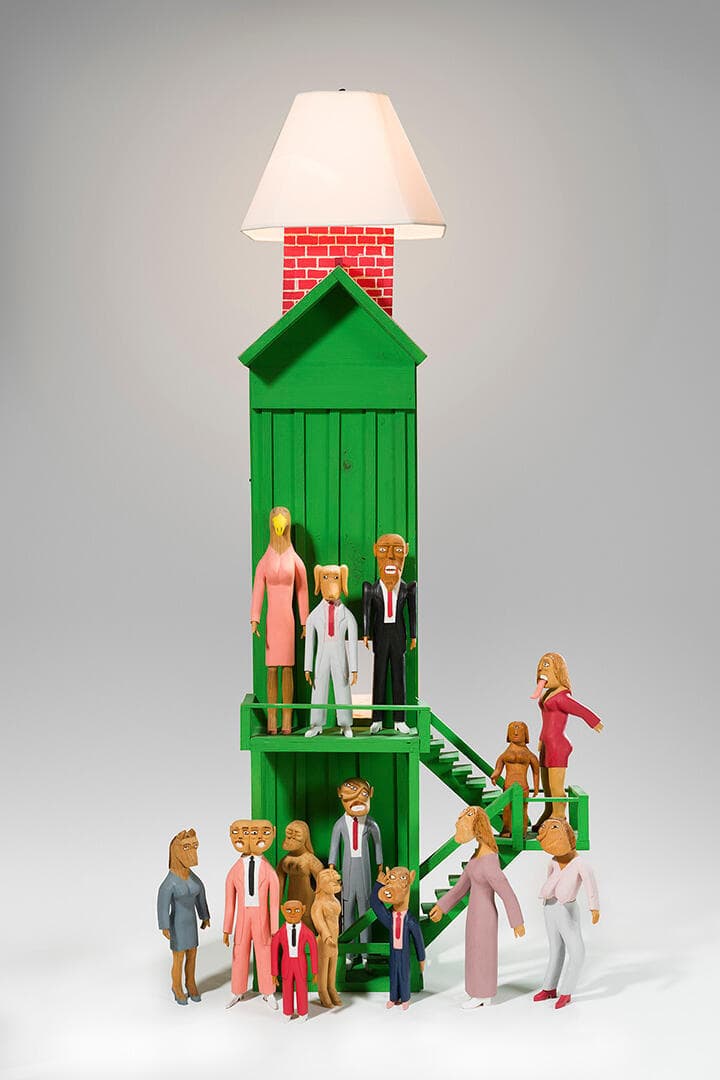 Haint House with 14 Haints