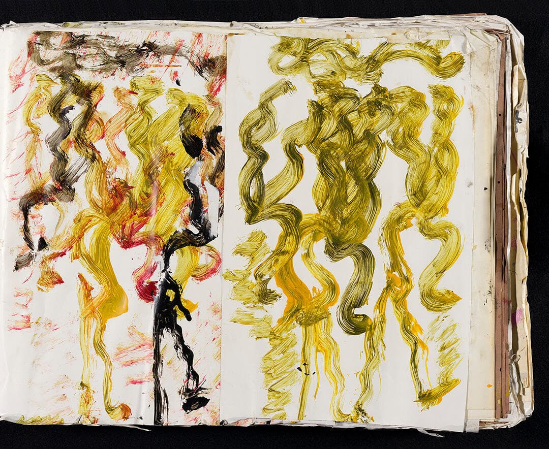 Untitled (bound book with 53 artworks)