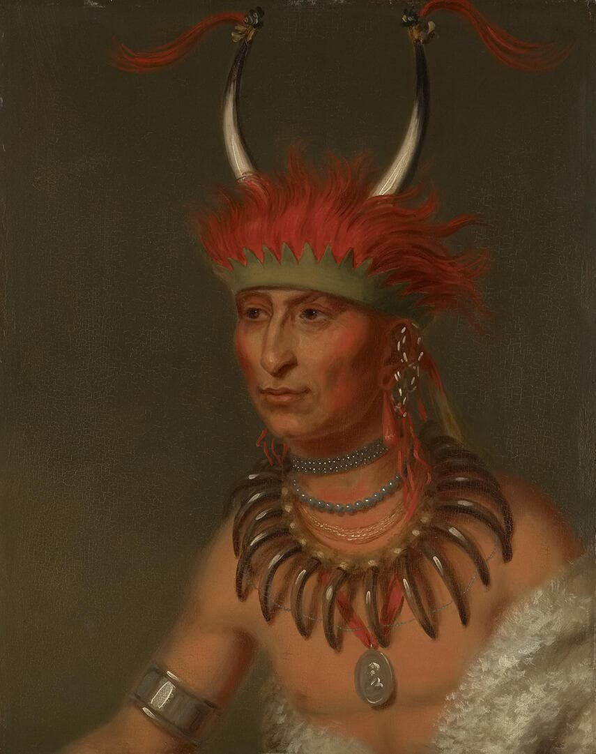 Shaumonekusse, Oto Half Chief (Husband of Eagle of Delight)