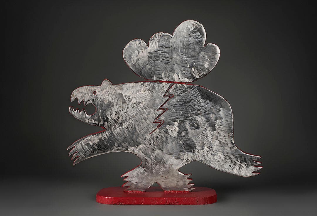 Untitled (Bear with Thundercloud)