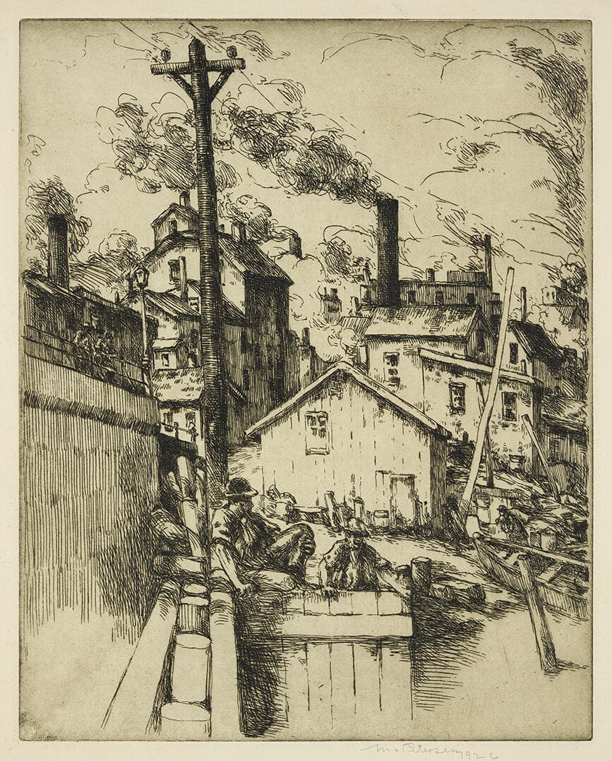 Factories at Weekawken