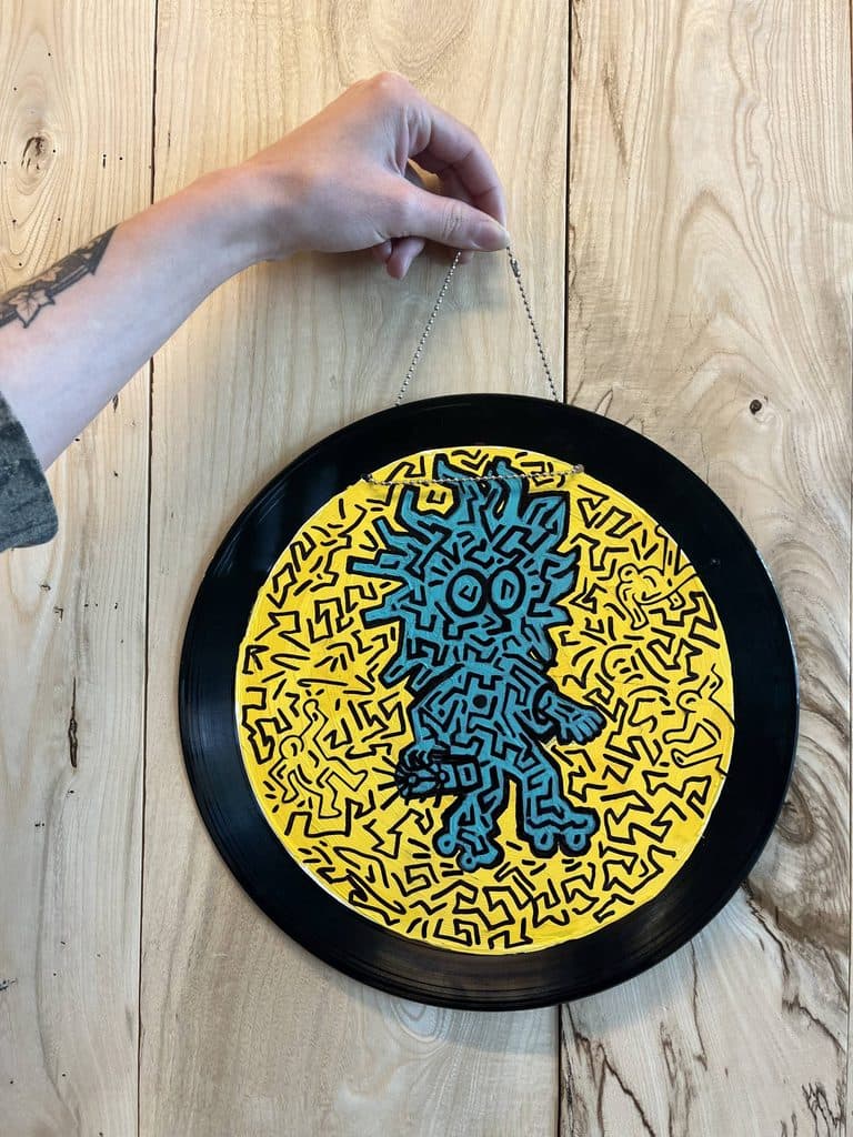 Art Together Workshop: Painting Vinyl Records