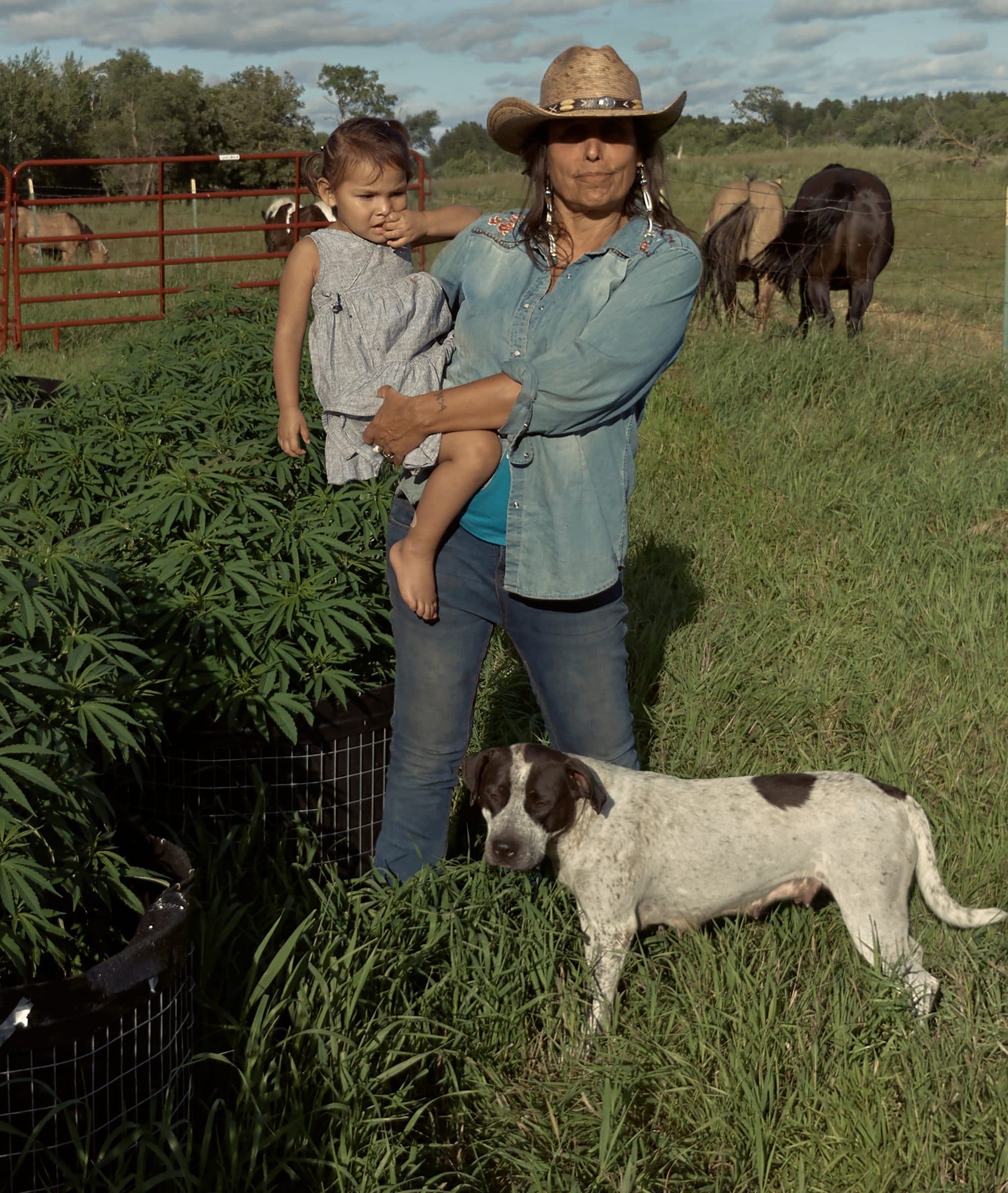 Annie Leibovitz, Winona Laduke, Osage , Minnesota, 2019. ©Annie Leibovitz.