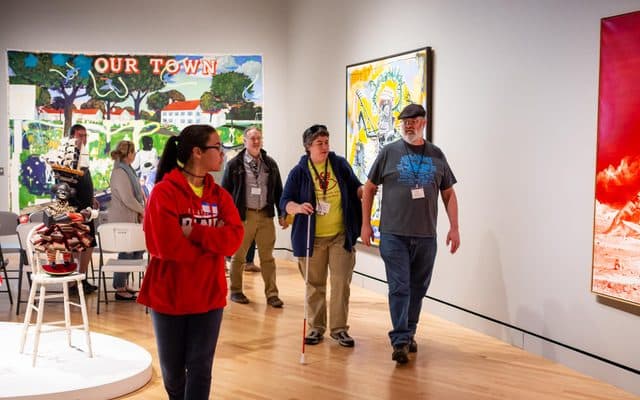 Verbal description tour image