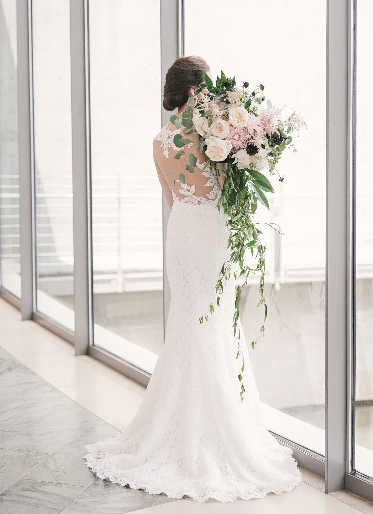 Weddings Bride with Bouquet